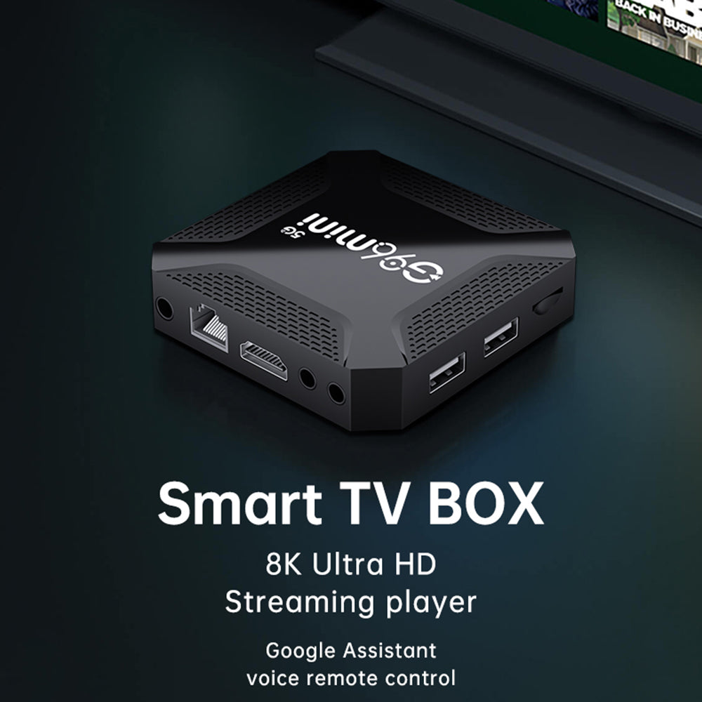 G96mini 5G Android 13.0 RK3528 Smart TV Box 2.4G 5G Dual Band WiFi 8K Ultra HD Streaming Player 2 16GB G96mini 5G Android 13.0 RK3528 Smart TV Box 2.4G 5G Dual Band WiFi 8K Ultra HD Streaming Player 2 16GB
